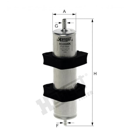 Hengst Fuel Filter, H326Wk H326WK